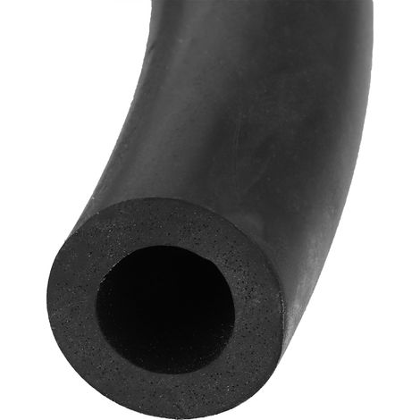 Manguera flexible de goma negra de 3 m para máquinas de ordeño, accesorios G3/8 para animales de granja (1/5)