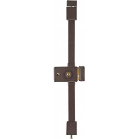 Serratura HORGA, marrone, CR HG5, con quadro maniglia, 140 x 88 mm, destra, 4 chiavi – THIRARD (1/2)
