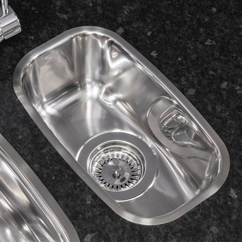 Reginox Comfort Half Bowl Kitchen Sink Inset Undermount (1/5)