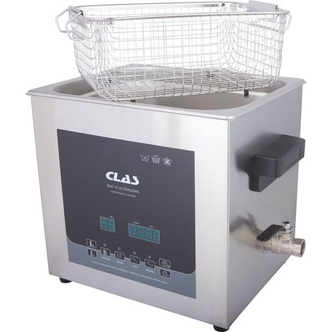 Bac ultrasons 9l 500w 40khz - OE 7201 - CLAS Equipements (1/5)