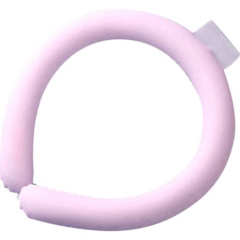 Collier réfrigérant réutilisable, tour de cou rafraîchissant sans mains pour l'été, violet, portable en extérieur. (1/5)