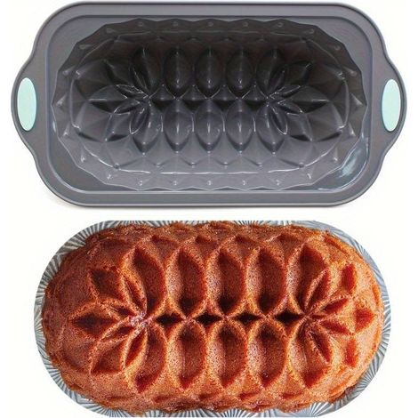 Molde de silicona para tartas con forma de loto, apto para lavavajillas, ideal para hacer pan, tartas, pasteles de carne, etc. Herramienta para repostería, un gran ayudante de cocina, accesorio de coc