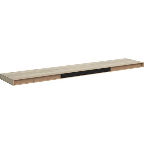 vidaXL Scaffale a Parete Rovere 120x23,5x3,8 cm in MDF