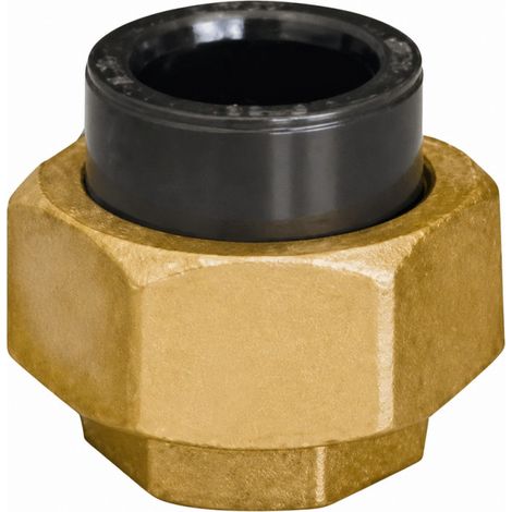 Unión 3 piezas de latón hembra/PVC HTA 5060/63