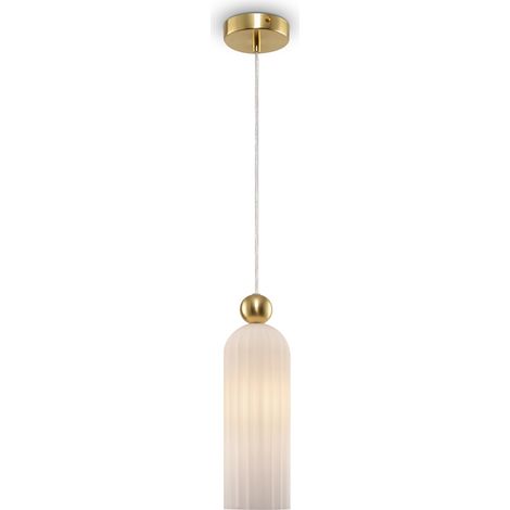 Goldene Pendelleuchte mit Glasschirm Antic Maytoni MOD302PL-01W (1/2)