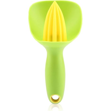 Presse-citron ergonomique, mini presse manuelle manuelle pour outils de cuisine ménagers(vert), (1/5)