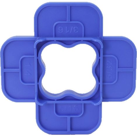 Tapis de pont bleu, 9,89,82,15 cm, 1 pièce, planche en bois, anneau d'isolation en plastique, kit d'outils d'espacement pour tapis de pont. (1/5)