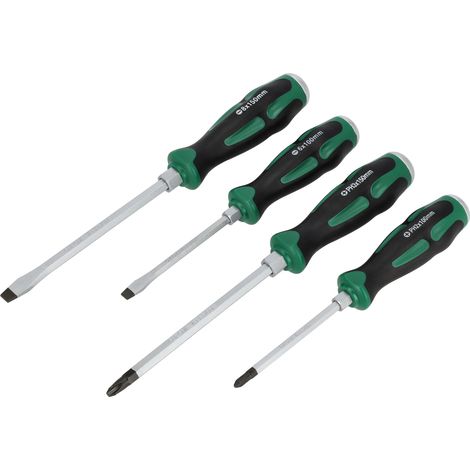 Tournevis de serrurier Stalco en acier CrV (lot de 4) S-12395 (1/3)