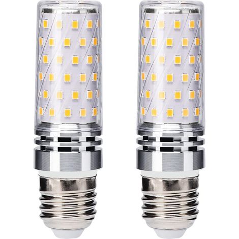 2 pièces, ampoule à vis E27 LED Edison, 12W blanc chaud 3000K, équivalent halogène 100W 120W, convient aux lampes de table, non dimmable (1/5)