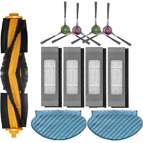 Rotierende Seitenbürsteneinheit, Filter und Reinigungstuch für Ozmo 920/950 Staubsauger – Ersatzteile für Staubsauger von Home Access (1/5)