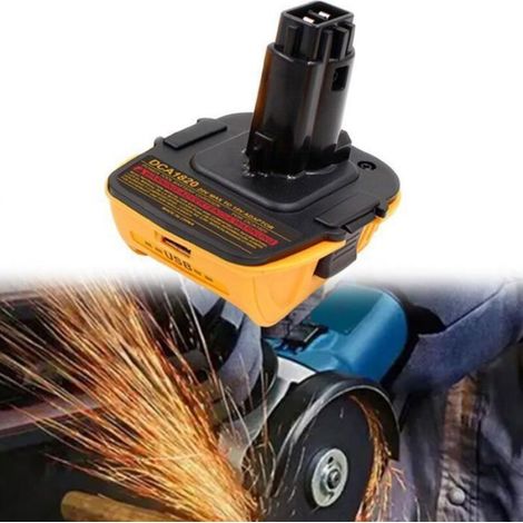 Adaptateur Secteur - Convertisseur Batterie 18 V vers 20 V - Pour Outils Sans Fil - 1 Pièce (1/4)