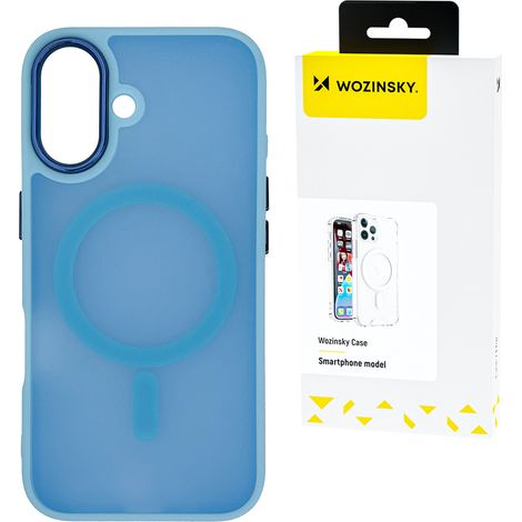 Wozinsky Fashion Case MagSafe für Samsung Galaxy S25 - Blau (1/5)