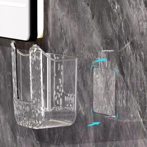 Porte-lingettes humides – Distributeur mural ou sur plan de travail, étanche (1/5)