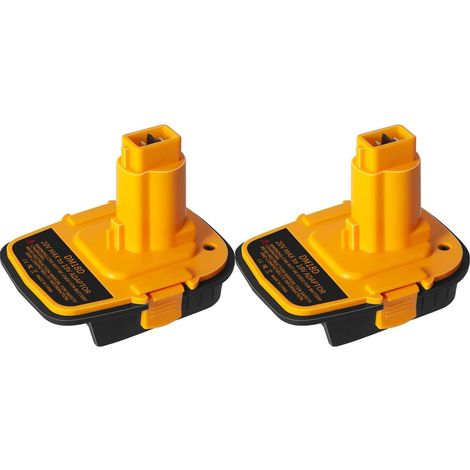DM18D - Adaptateur de batterie pour outils Dewalt 18V/20V, adaptateur de connecteur de batterie, compatible avec les batteries lithium-ion DEWALT 20V et 18V (1/5)