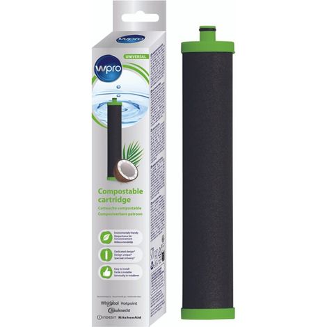 Filtro de agua compostable ecológico WPRO EFC002 /C00852783 (1/3)