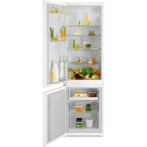 Electrolux KNA6LE18T. Capacità netta totale: 271 L. Cerniera porta: Sinistra. Classe climatica: SN-ST, Emissione acustica: 34 dB. Capacità netta frigorifero: 198 L, Luce interna, Numero di ripiani ...