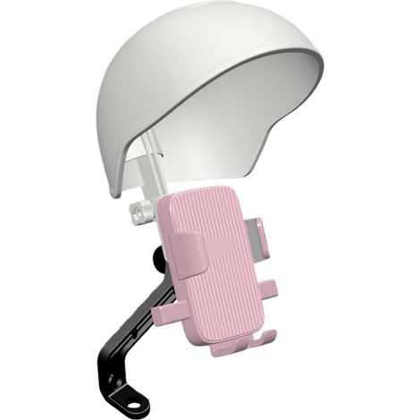 Generico Motorrad-Telefonhalterung für Motorradfahrer Handyhalterung für Navigationshelme Rollerclip für 360° drehbare Handyklemme für Smartphones (1/5)
