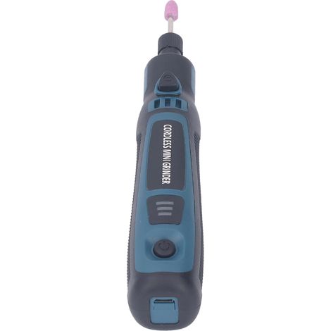 3,6-V-Akku-Mini-Elektro-Rotationswerkzeug-Set, 15.000 U/min, 3 Geschwindigkeitsstufen, wiederaufladbar zum Schleifen und Gravieren, Blau (1/5)