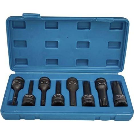 Adler zestaw nasadek udarowych torx 1/2" ad-08t