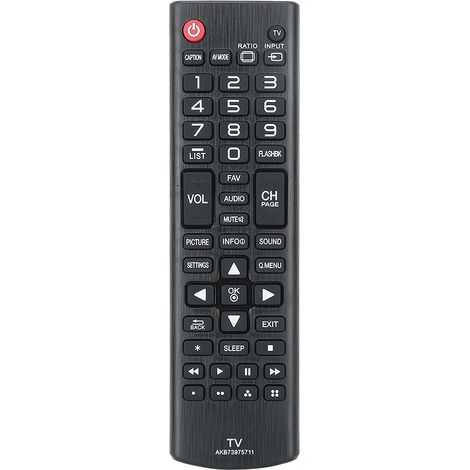 Ersatzfernbedienung kompatibel mit LG AKB73975711, 32LB550B, 32LB550BUC, 32LB5600 (Batterie nicht enthalten) (1/5)