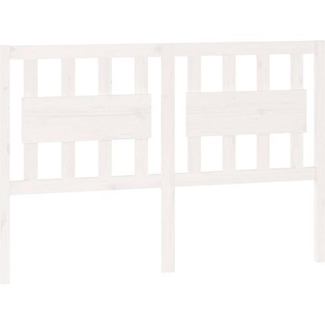 Maison Exclusive - Cabecero de cama madera maciza de pino blanco (1/5)
