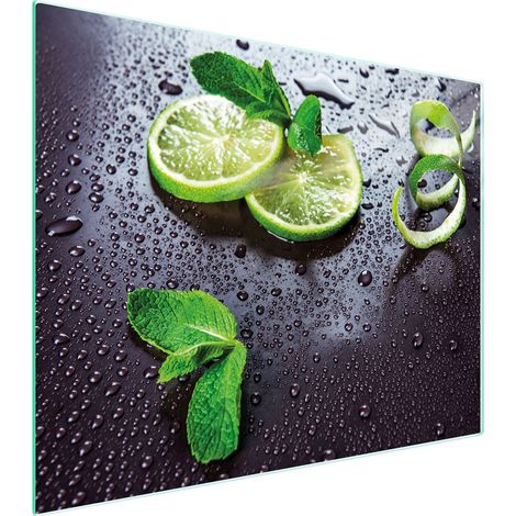 Glasschneidebrett 52x40 Limette (1/5)