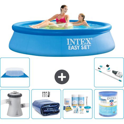 Intex Piscina Easy Set Rotonda - 244x61 cm - 8-pezzi  S40812 (1/5)