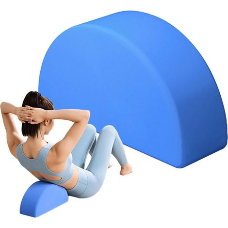 Blocs d'Étirement Équipement D'Entraînement Demi-Rond Souple Blocs De Yoga Haute Densité Pour Femmes,Pour stabilité physique, équilibre, étirements, fitness, maison, gymnase, bureau, (1/5)