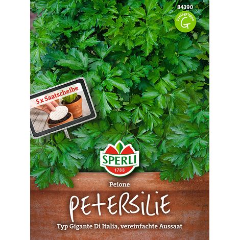 Sperli Petersilie Peione - 5 Saatscheiben - Kräutersamen (1/2)