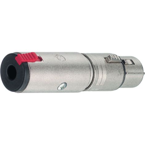 Neutrik NA3FJ - Adattatore da XLR femmina a jack 6,3 mm femmina (1/3)