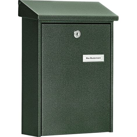 BURG Aufhängebriefkasten DAILY - Stahl verzinkt grün (1/4)
