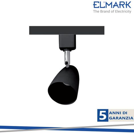 SKY TL2044 PROIETTORE PER SISTEMA A BINARIO GU10 2 LINEE D56X86X135 NERO (1/2)