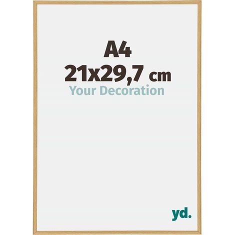 yd. - Cadre photo A4 21x29.7 - Hetre Clair - Plastique - Annecy