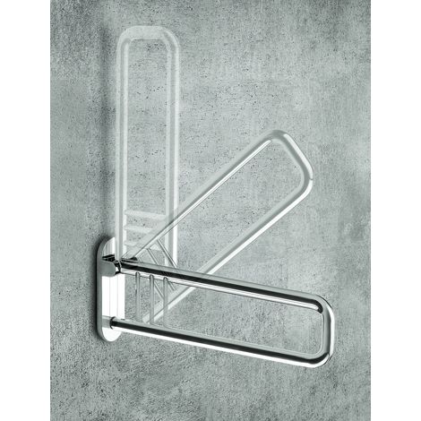 COLOMBO DESIGN Universale appoggio ribaltabile b9727 65 cromato codice prod: B97270CR (1/2)
