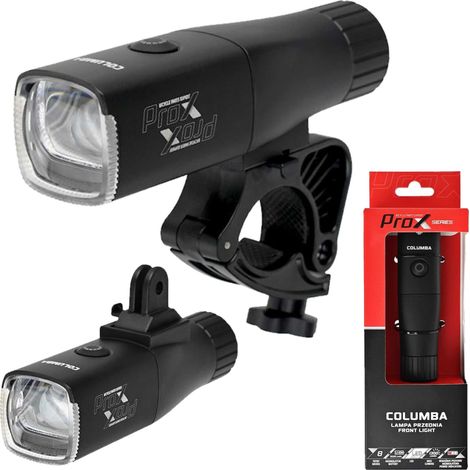 ProX Columba Fahrradfrontlicht 1300 lm 5000 mAh USB-C Powerbank IPX4