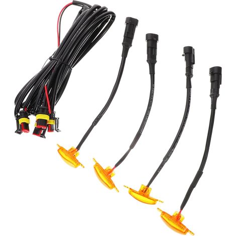 1Ensemble Lumières LED Avertissement pour Camions de Compact et (1/5)