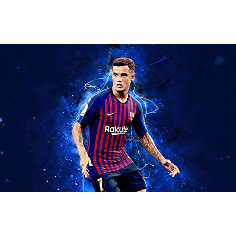 Papier peint panoramique Football - Joueur de Foot - 130 cm x 81 cm (1/2)