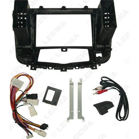 Applicable to 2008-2012 Nissan Teana 9-inch in-car audio-visual navigation modification frame, power cable modification, and protocol box. (1/4)