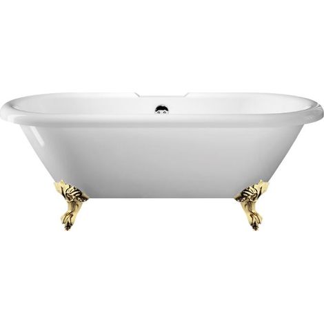 Bañera con patas CHELSEA  170 cm patas ÁGUILA DORADAS