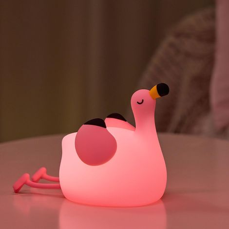 Veilleuse en silicone en formed'animal,luminosité réglable,idéale pour une chambre d'enfant (1/5)