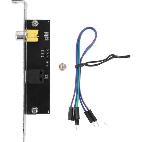 Support de Câble OutPlate SPDIF Optique pour Cartes Mères ASUS, GIGABYTE, MSI (1/5)