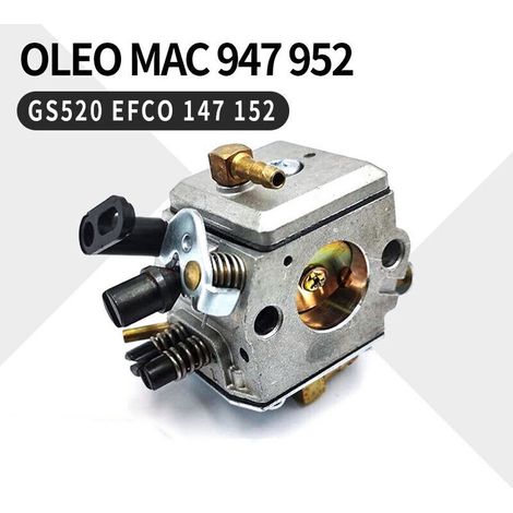 Para carburador Emak Oleo Mac 947 952 GS520 EFCO 147 152 carburador