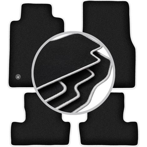 Tapis de voiture CARLUX-SILVER pour : Ford Mustang MK5 coupé (2004-2014)