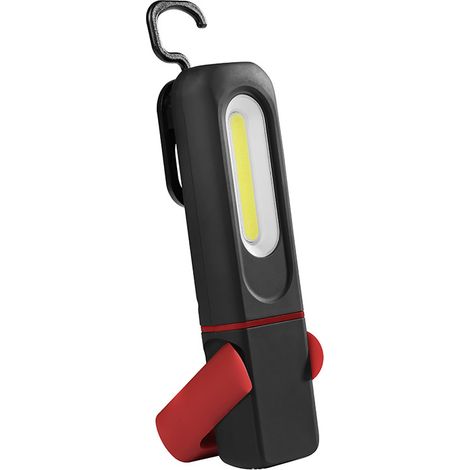 [JAMAIS UTILISÉ]Lampe de Travail LED Rechargeable, Lampe d'inspection 2 en 1 avec Rotation à 360 degrés et 3 W COB LED Torche lampe avec Base Magnétique et Crochet pour ateliers automobile Camping Bri (1/5)