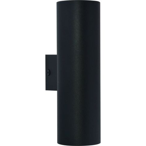 Aplique De Pared "UP And Down" GU10 50Wx2 - Negro (1/4)