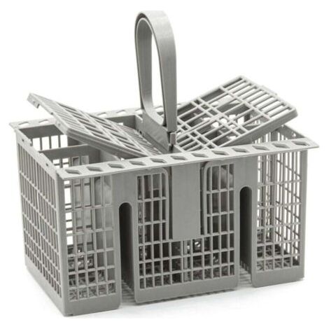 Universal Grand espace Panier à couverts pour lave-vaisselle Hotpoint 99673-8729, C00257140, C00386607 Gris, pièces détachées pour lave-vaisselle panier à couverts panier à couverts lave-vaissel (1/3)