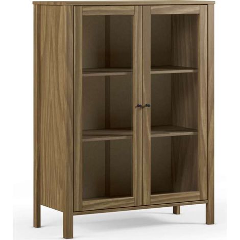 Mueble auxiliar 2 puertas modelo Alexis acabado cera. 120cm(alto) 90cm(ancho) 40cm(prof). (1/5)
