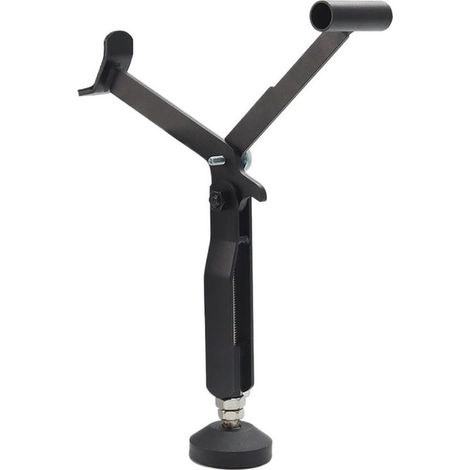 Support de Levage pour Moto Pliable et Réglable en Hauteur 31-38 cm, Châssis d'Atelier Noir pour Réparation (1/5)