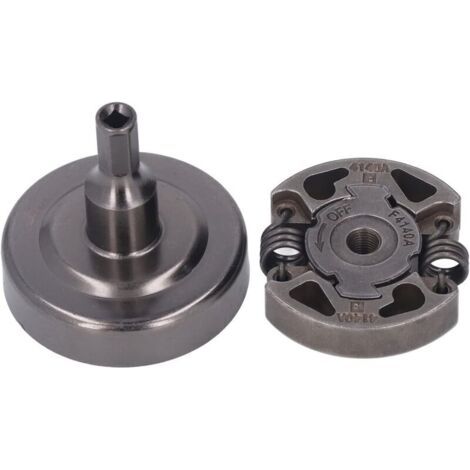 Accessoire pour débroussailleuse Kit d'embrayage et cloche d'embrayage pour Stihl FS38 FS40 FS45 FS50 FS55 FS70 et autres séries, pignon accessoire de débroussailleuse avec pièces de