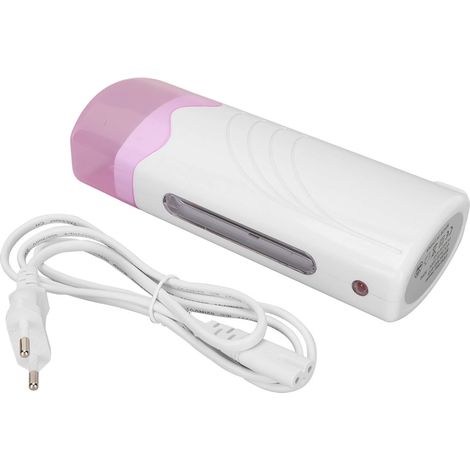 Chauffe-cire électrique portable chauffage rapide, épilateur automatique à rouleau unique, prise EU 220V (1/5)